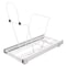 Hardware Resources White Single Can Wire Bottom-Mount Trashcan Pullout CAN-EBMSW-R - alternate 1